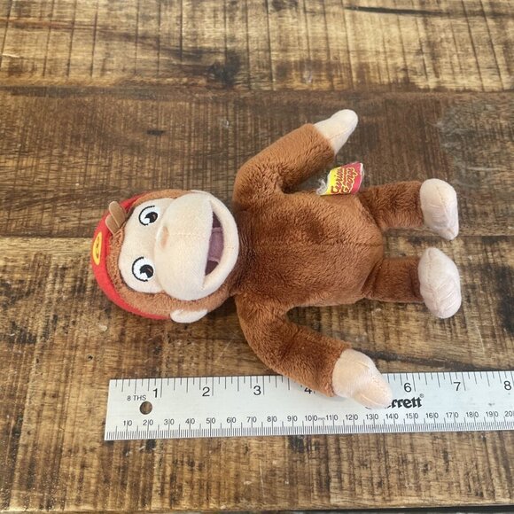 Marvel Toys CURIOUS GEORGE Movie Official Beanie Plush   Toy Monkey 2006 - Picture 6 of 8